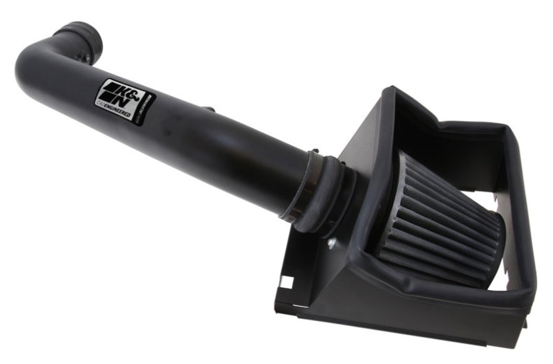 Ford F150 Performance Air Intake - K&N Engineering - Blackhawk Induction - Black - `11-`12